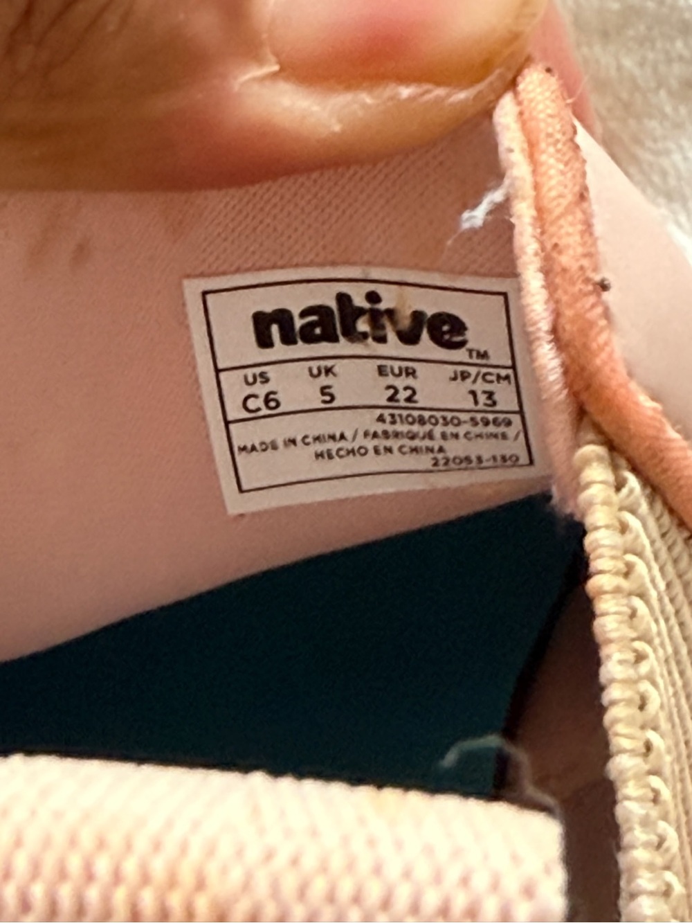 Native Kids Kensington Treklite Pink Boots | 6C - Picture 8 of 8